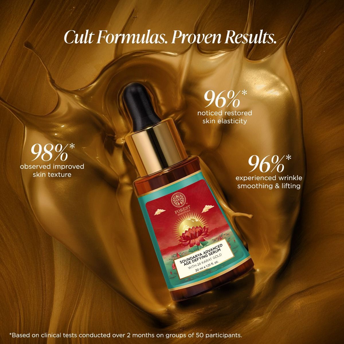 Advanced Soundarya Age Defying Facial Serum With 24K Gold. 30ml