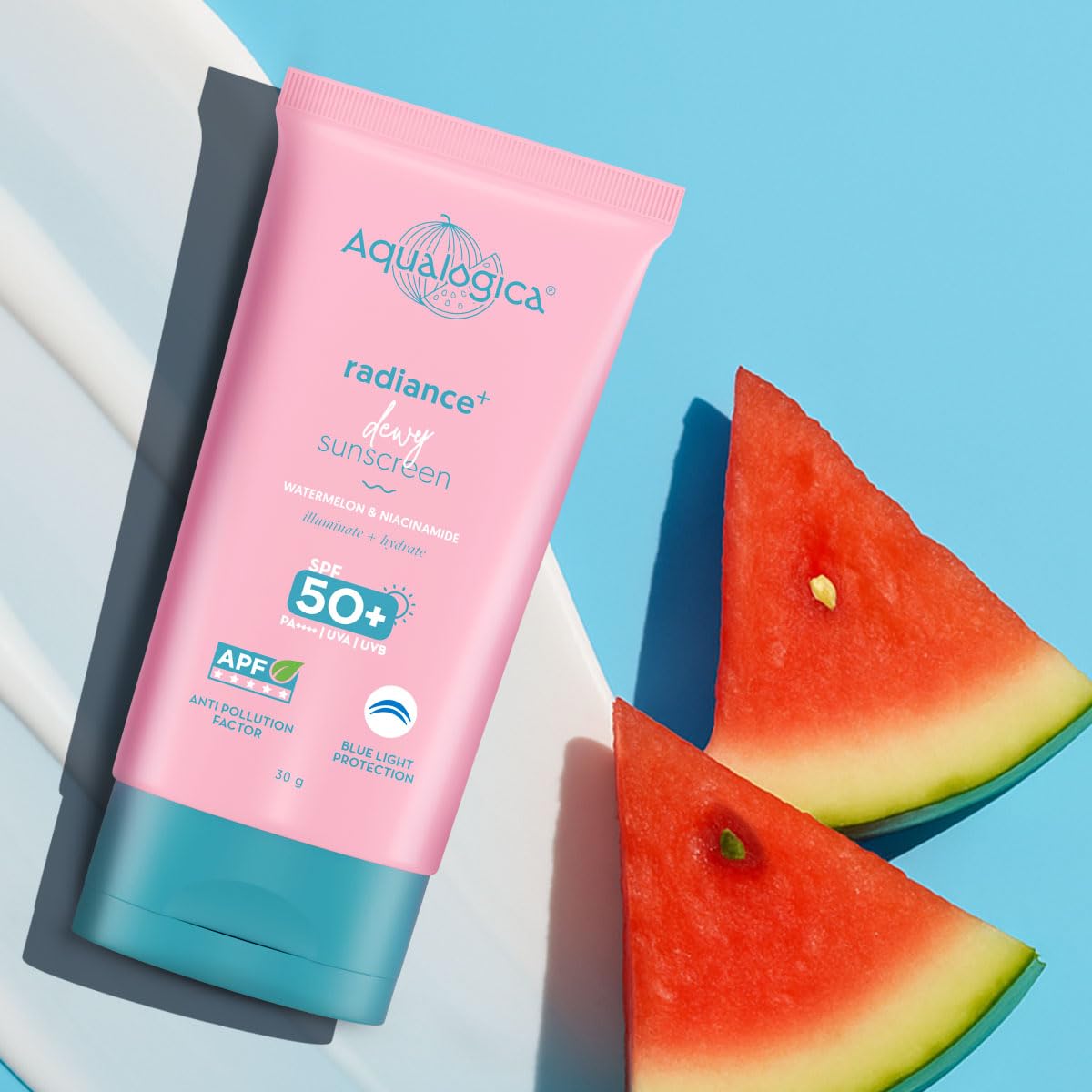 Aqualogica Radiance+ Dewy Sunscreen Gel SPF 50+ PA++++ 30g
