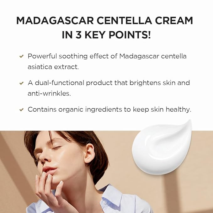 Centella Cream | Korean Face Moisturizer
