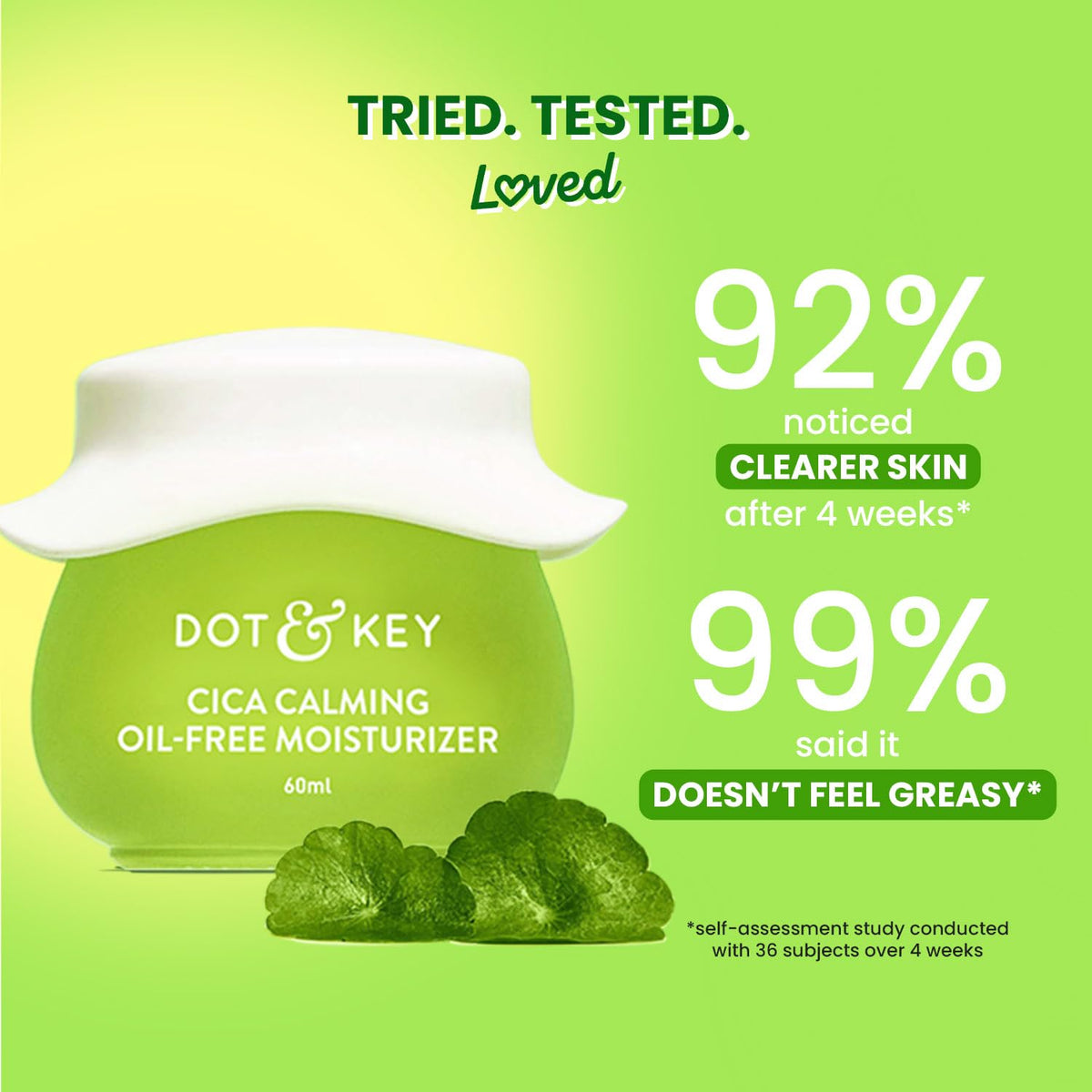 Dot & Key Niacinamide + CICA (Centella) Oil Free Moisturizer.
