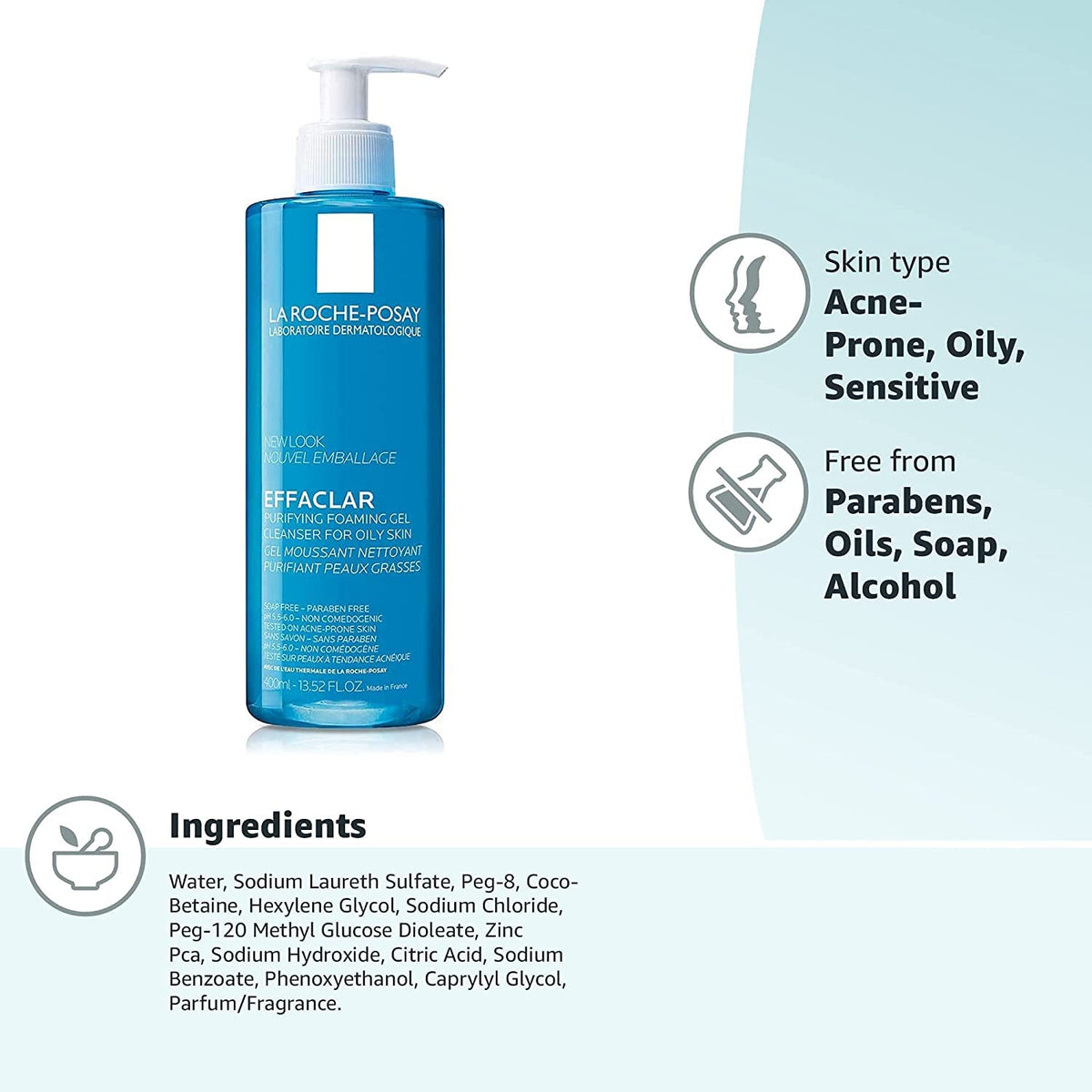 La Roche-Posay Effaclar Purifying Foaming Gel