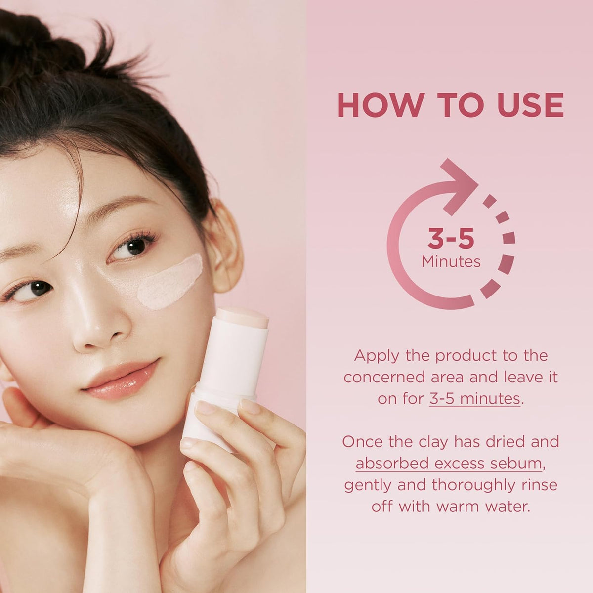 Centella Pore | Tightening Clay Stick Mask with Red Bean & 5 Clays, 27g