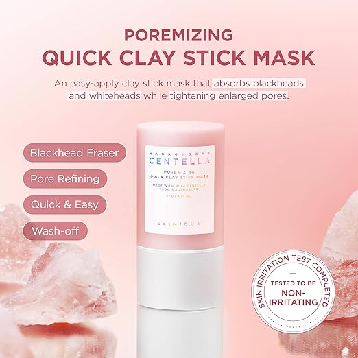 Centella Pore | Tightening Clay Stick Mask with Red Bean & 5 Clays, 27g